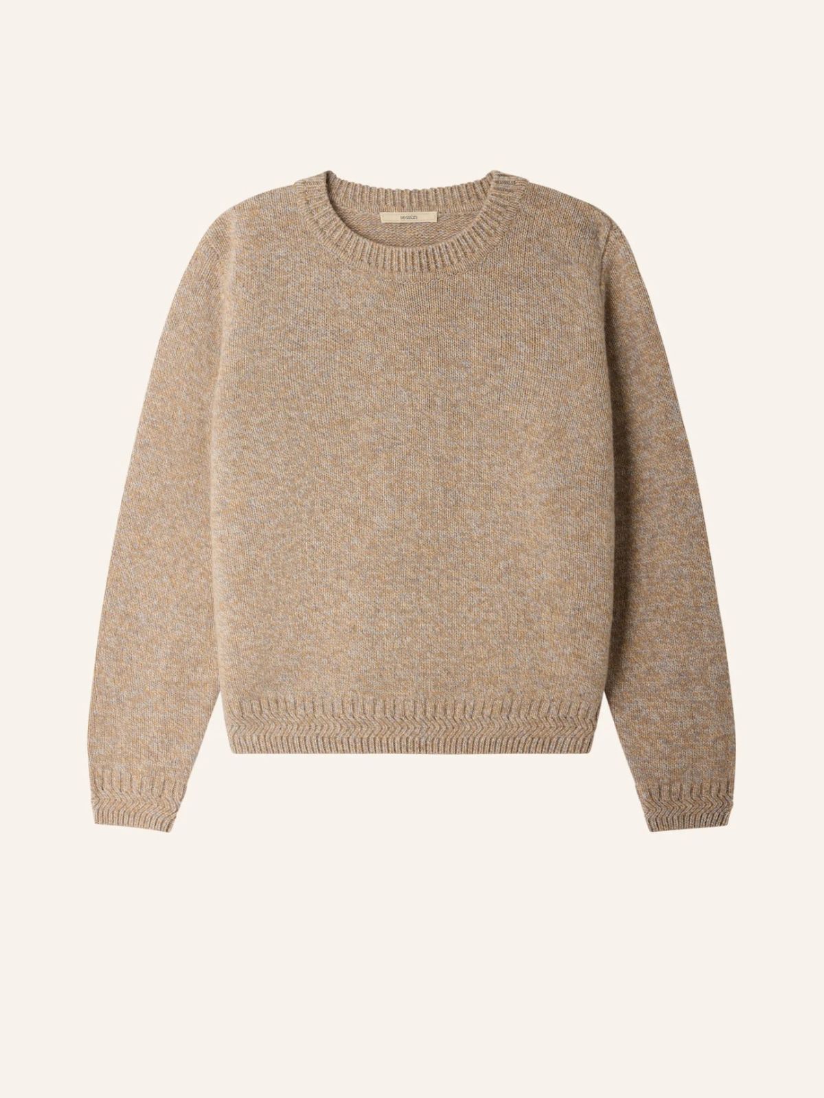 Silty Merino Jumper - Sand