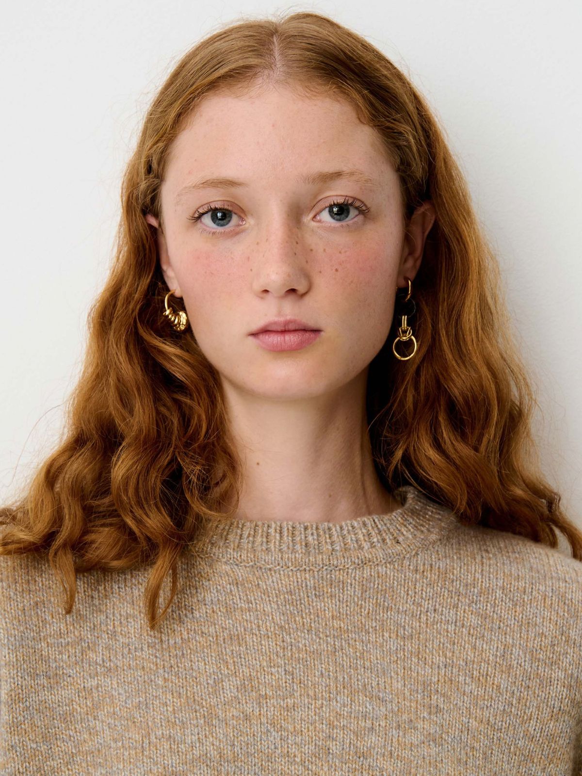Silty Merino Jumper - Sand
