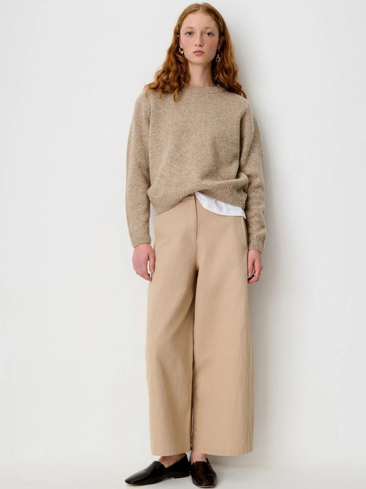 Silty Merino Jumper - Sand