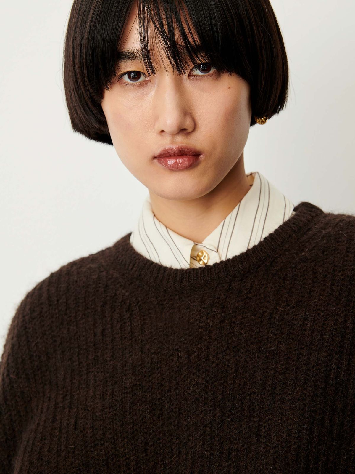 Tallon Merino Jumper - Ebony
