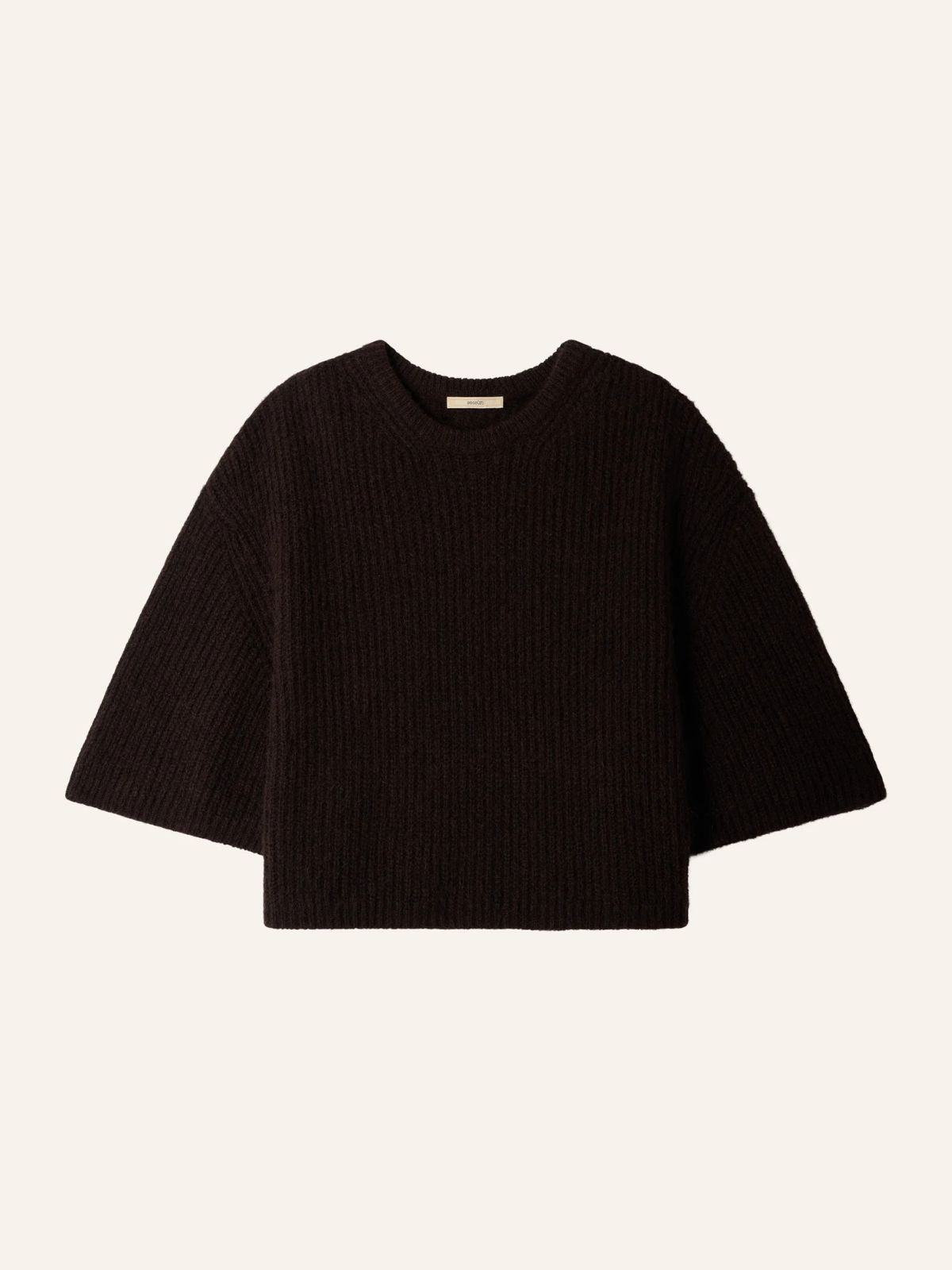 Tallon Merino Jumper - Ebony