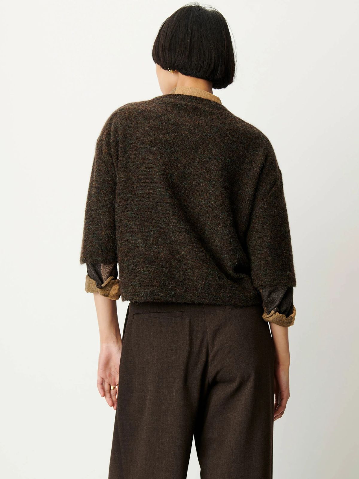 London Alpaca Jumper - Brown