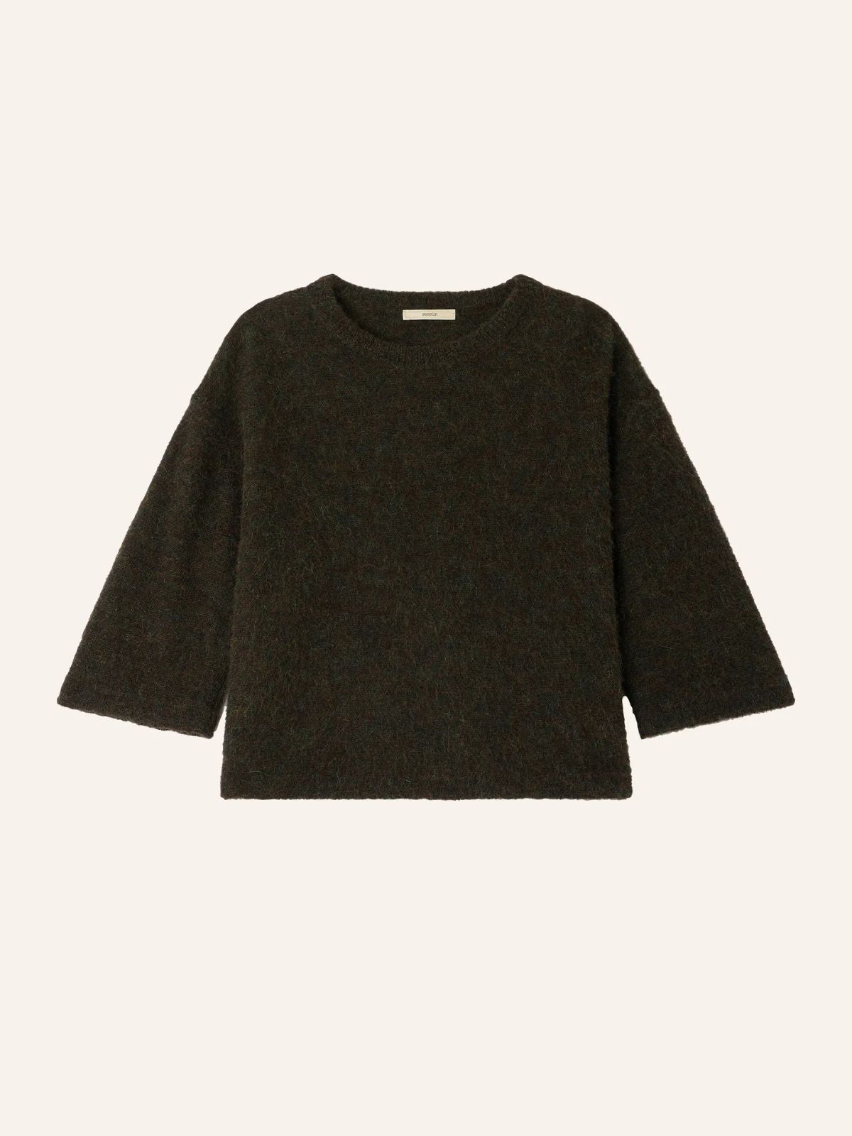 London Alpaca Jumper - Brown