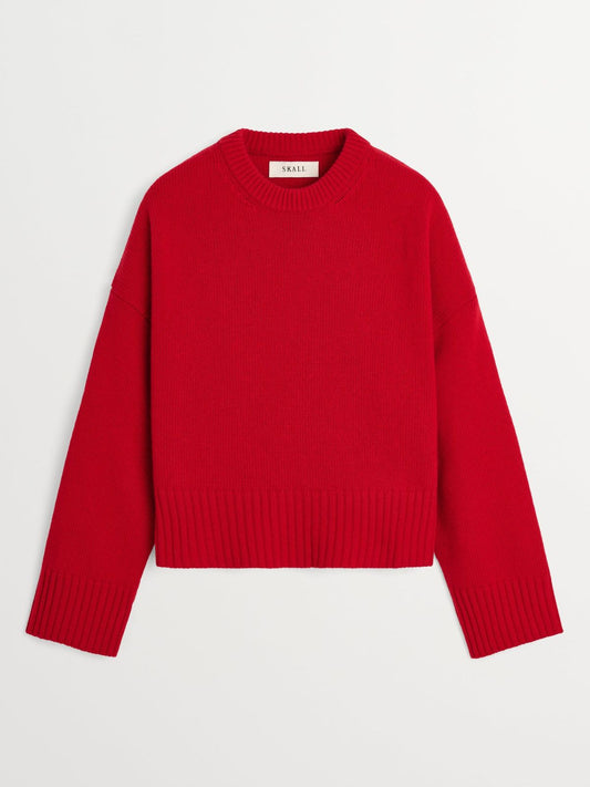 Campa Merino Jumper - Red