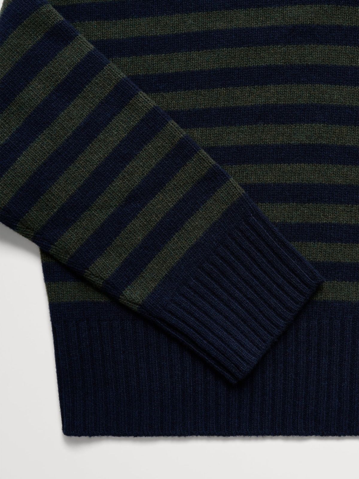 Campa Stripe Jumper - Navy & Green