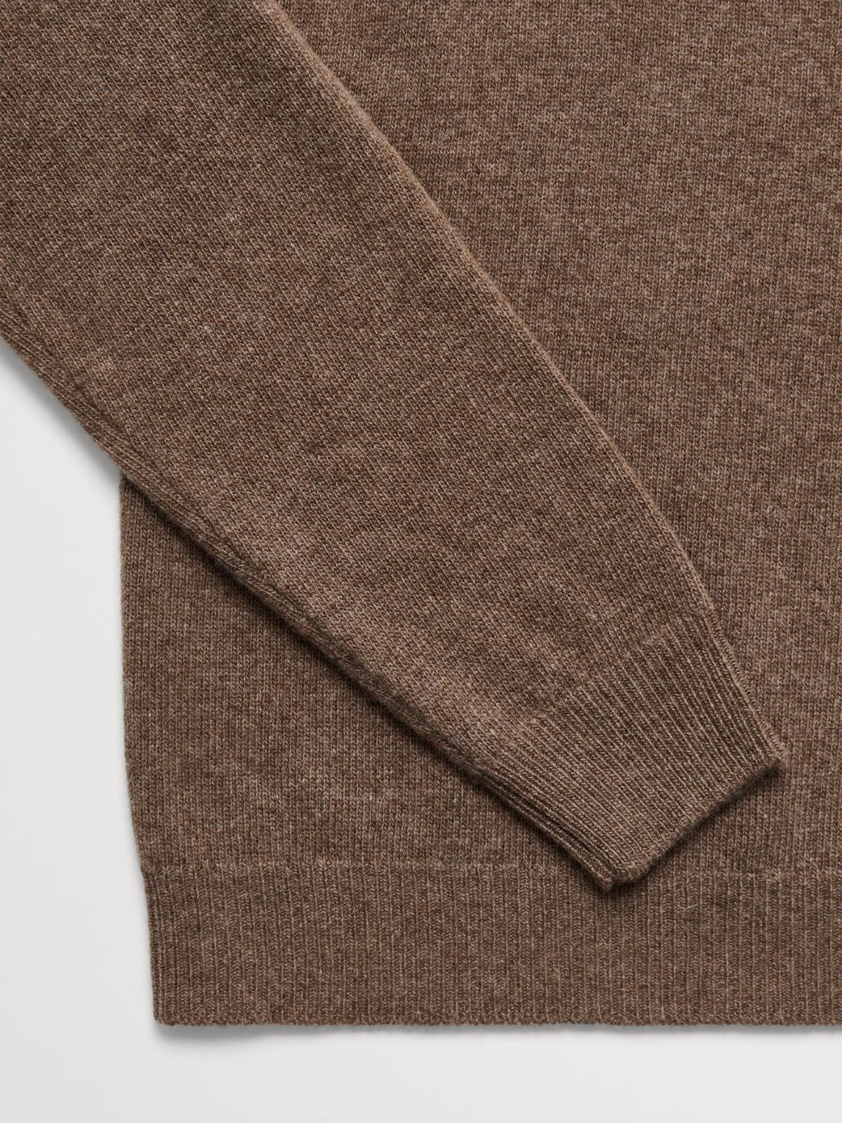 Drew Merino Jumper - Brown