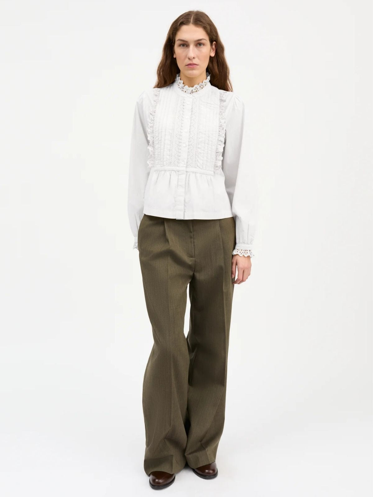 Lesley Shirt - White
