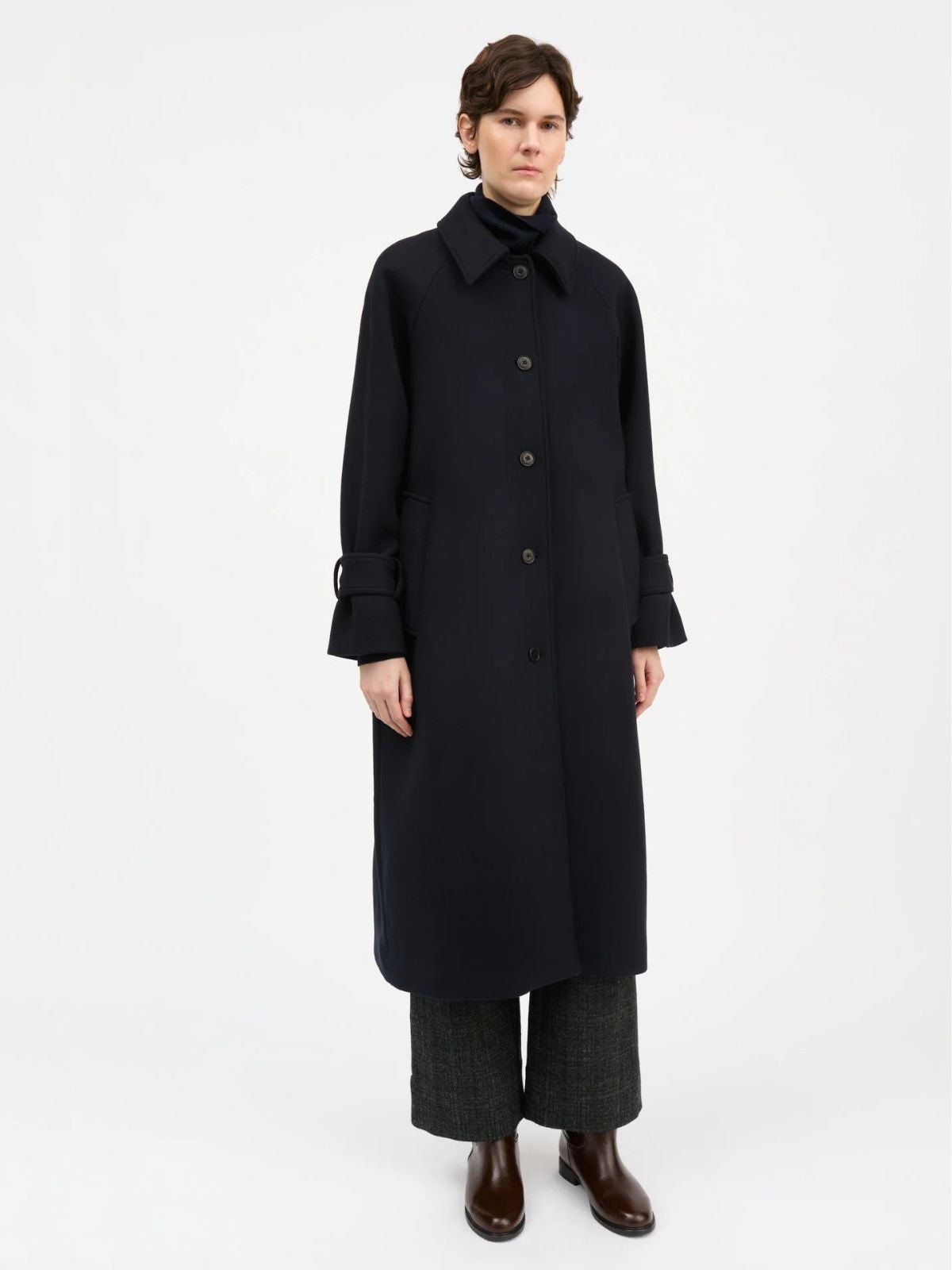 Macy Coat - Navy
