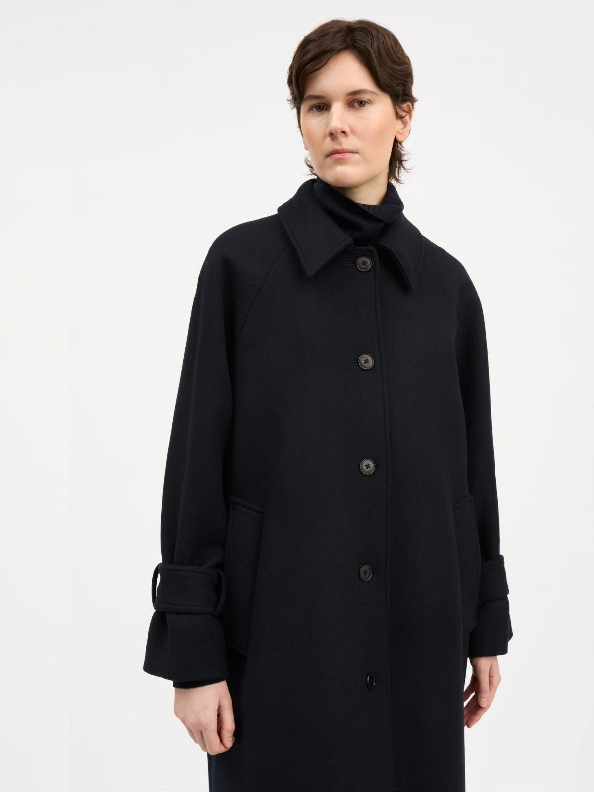 Macy Coat - Navy