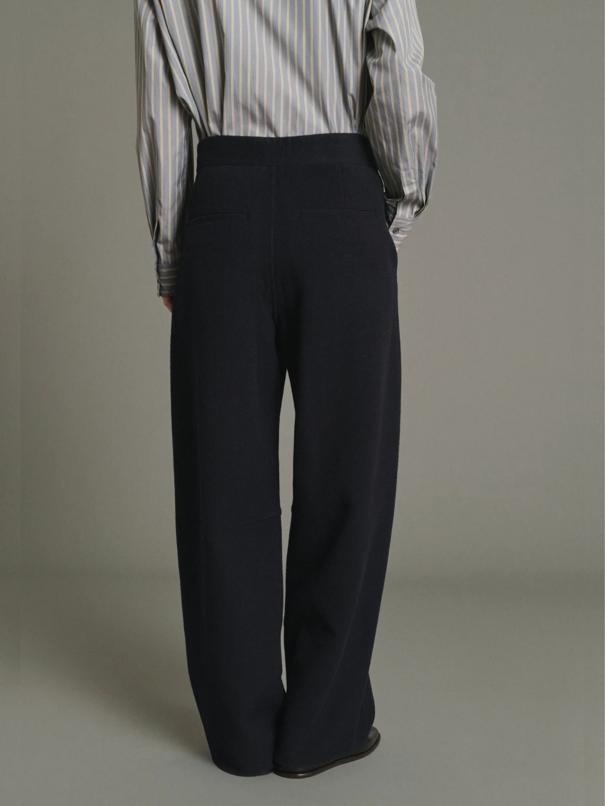 Hawk Straight Trousers - Navy