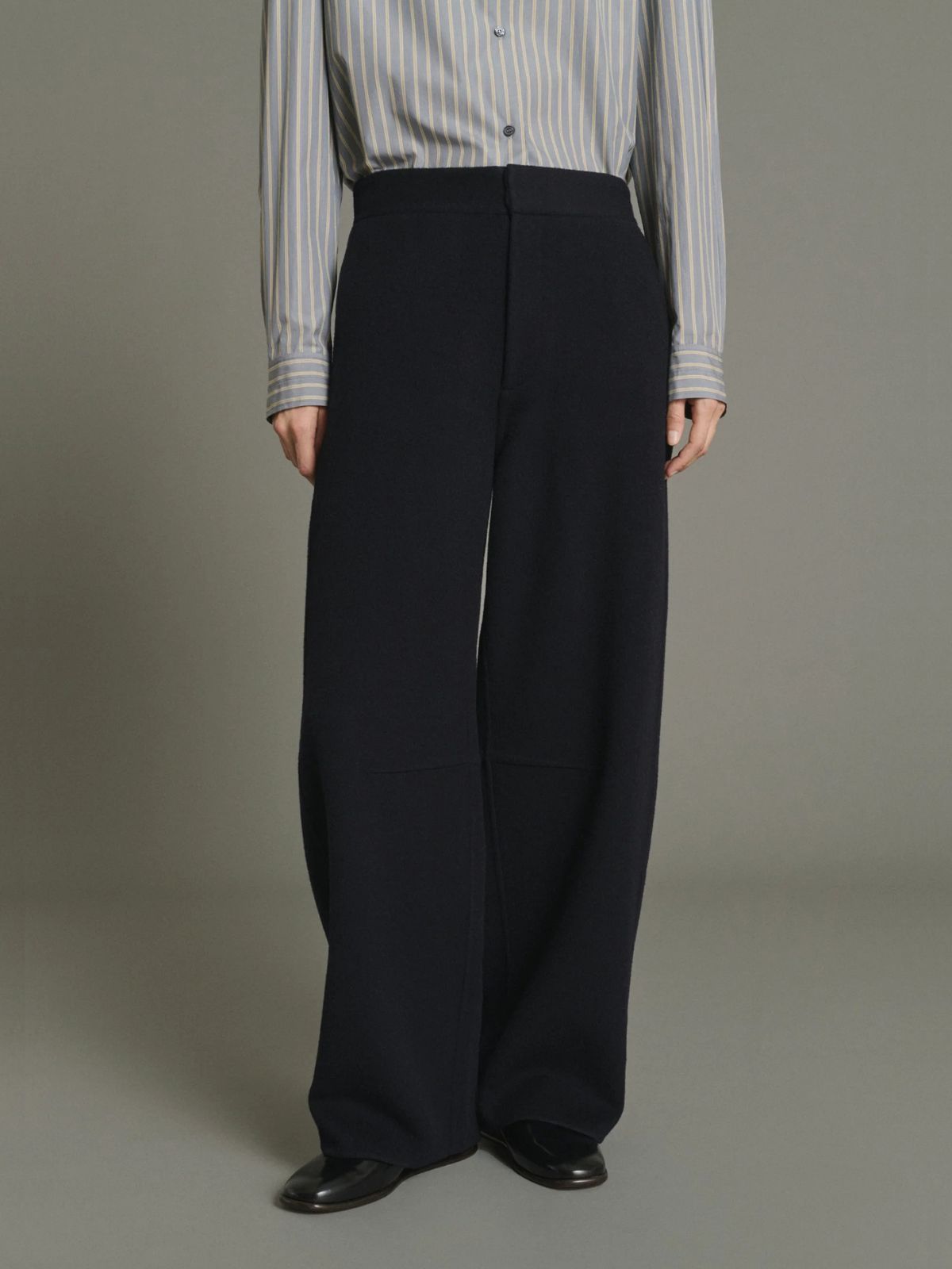 Hawk Straight Trousers - Navy