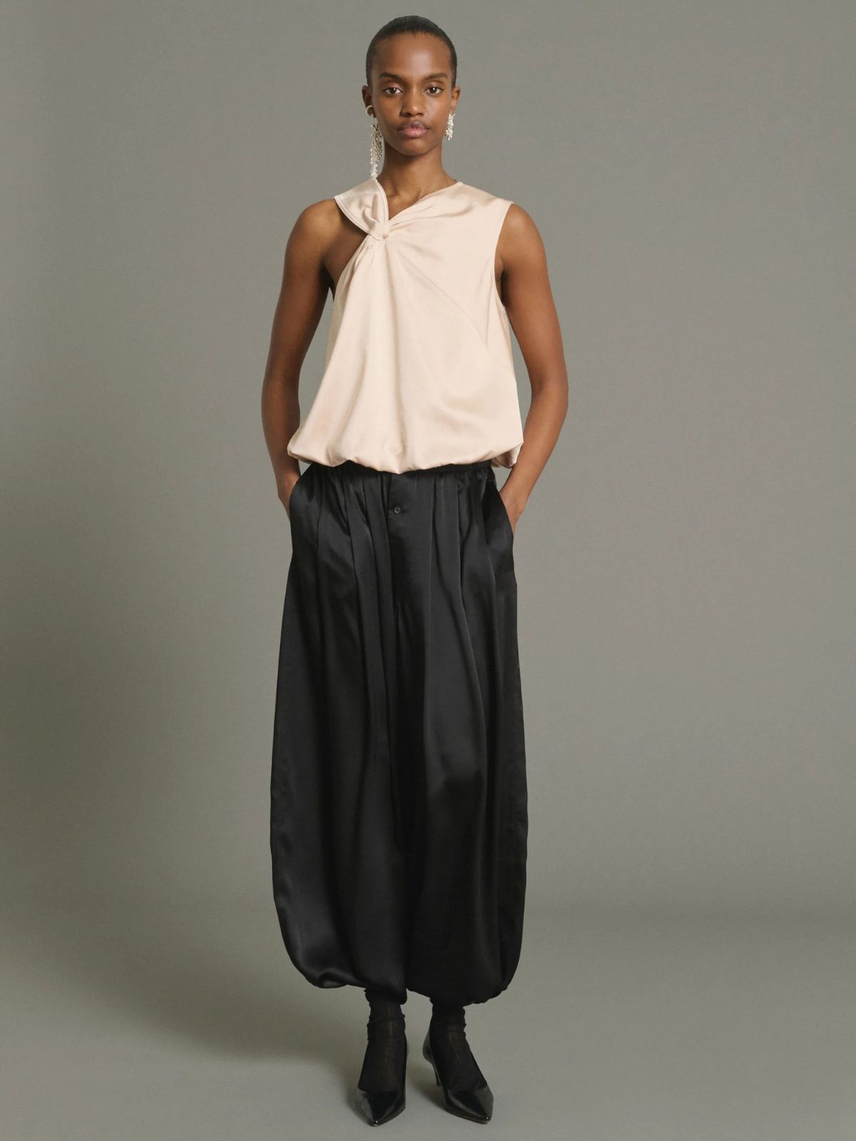 Leopold Harem Trousers - Black