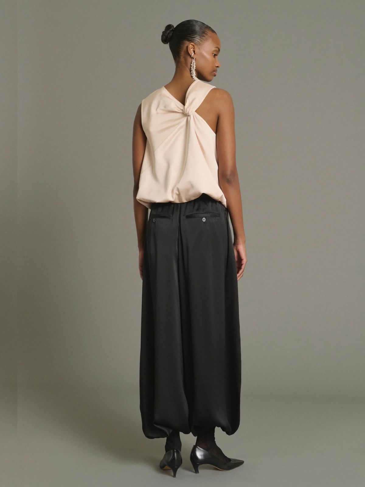 Leopold Harem Trousers - Black
