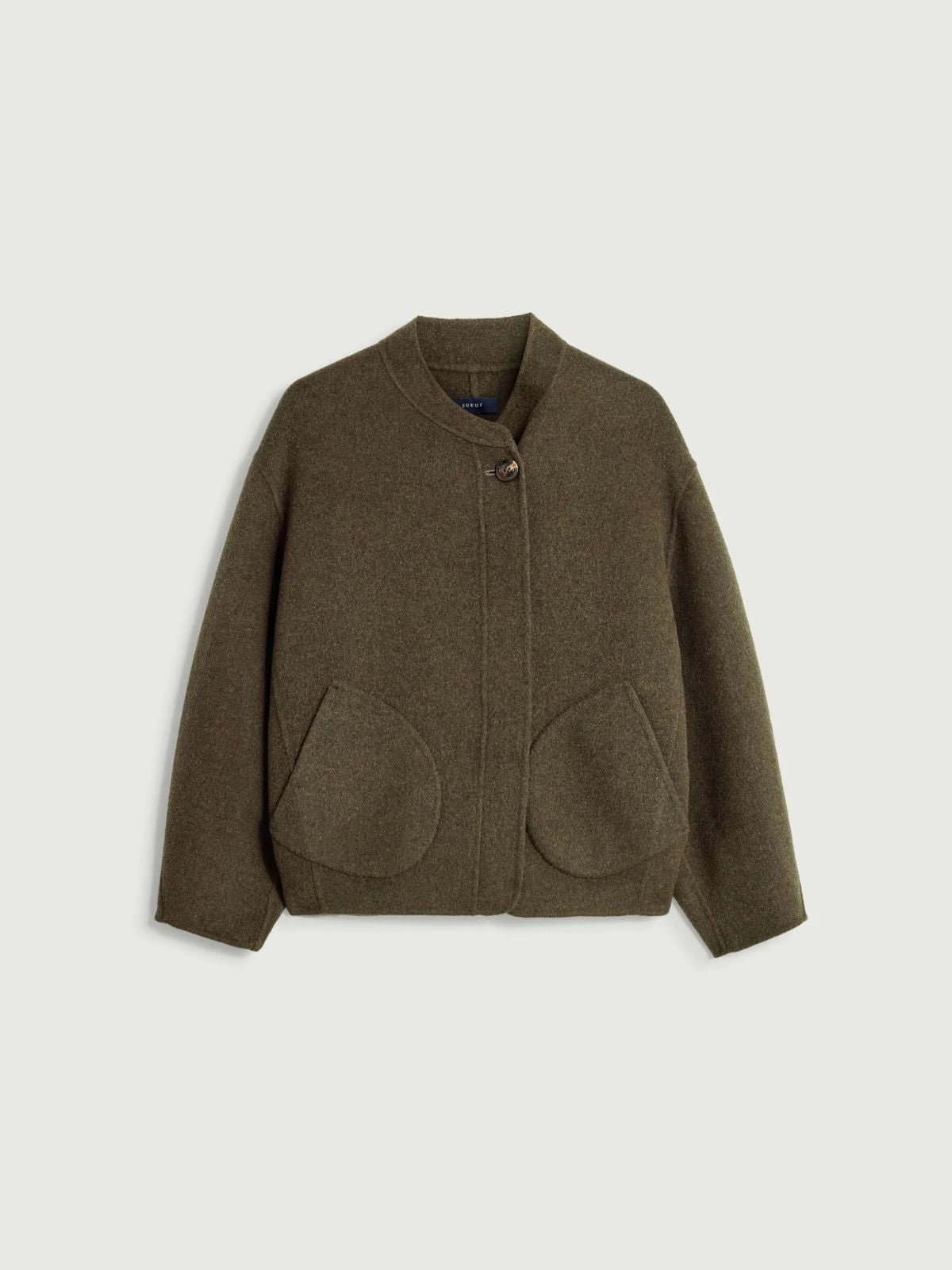 Windsor Wool Bomber - Khaki