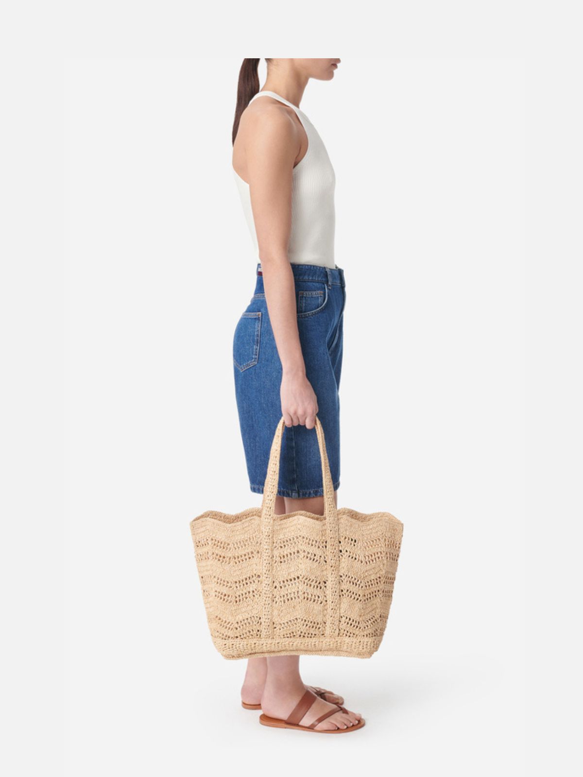 Raffia Cabas - Natural