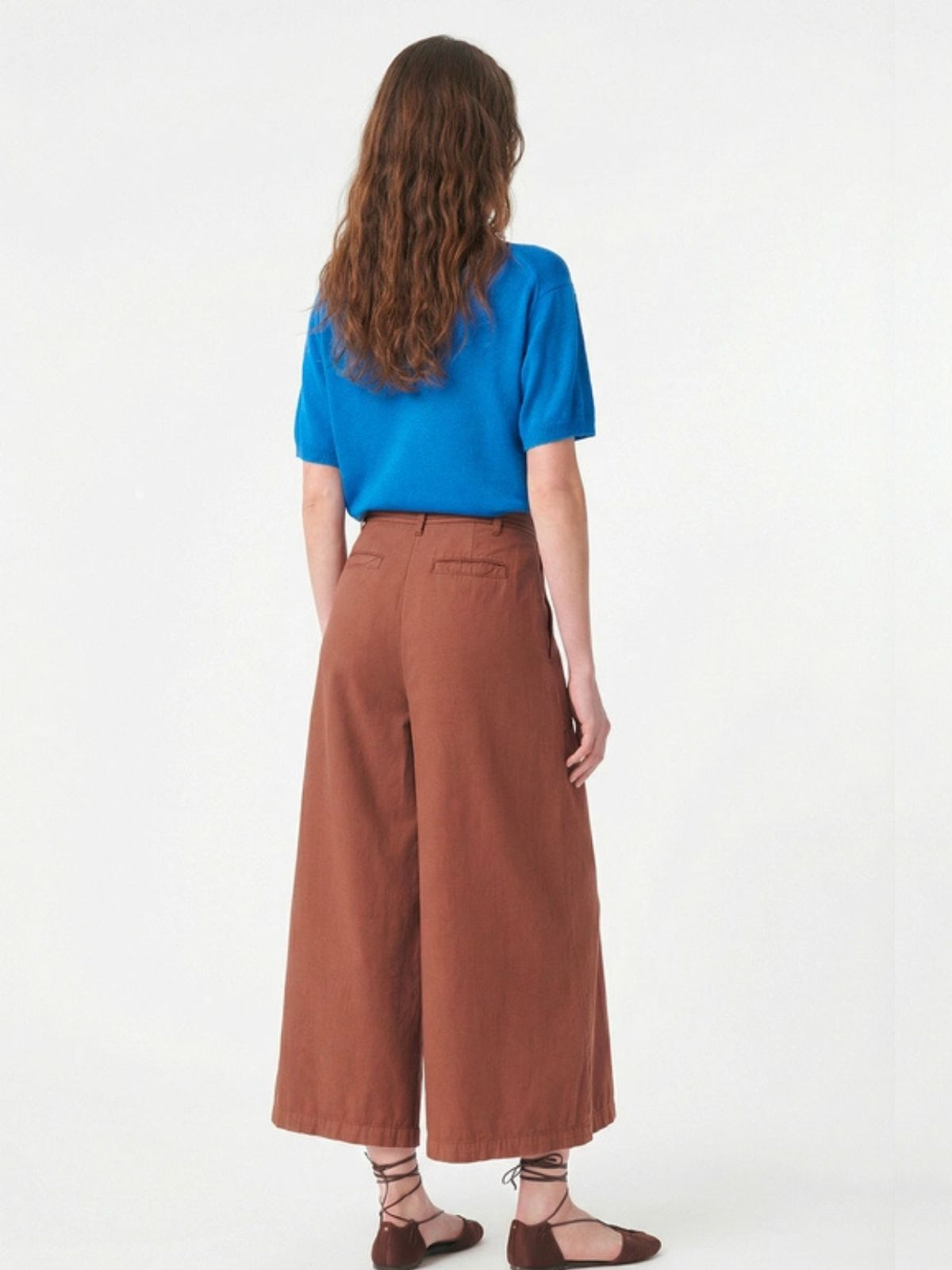 Iris Fashion - VANESSA BRUNO - Griffon Trousers - Brown