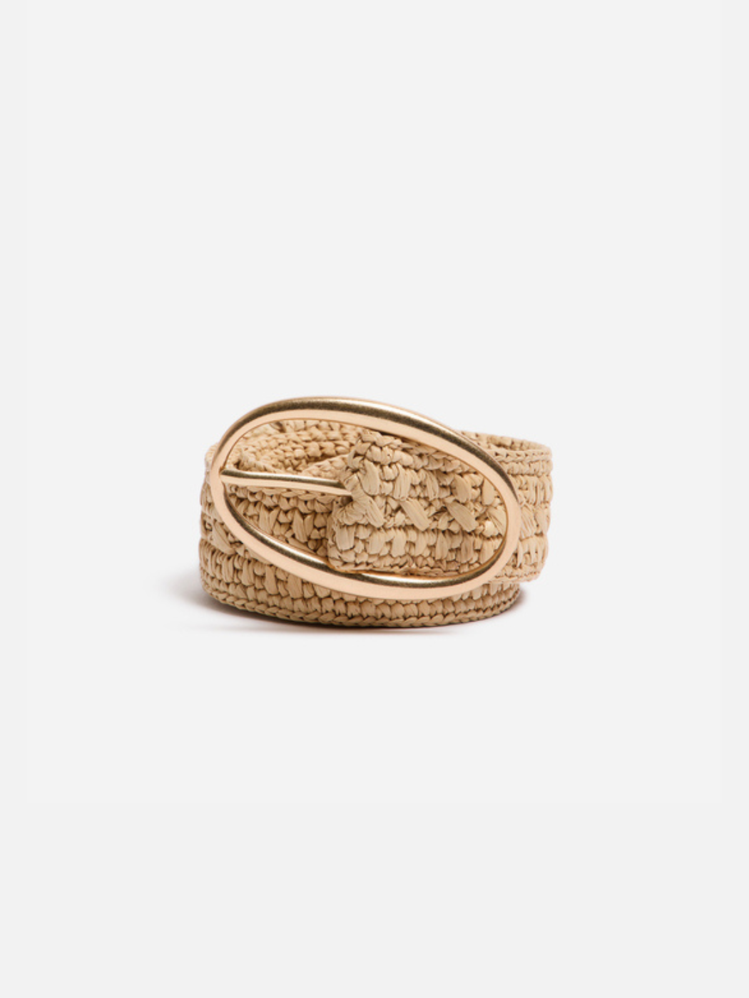 Raffia Belt - Natural