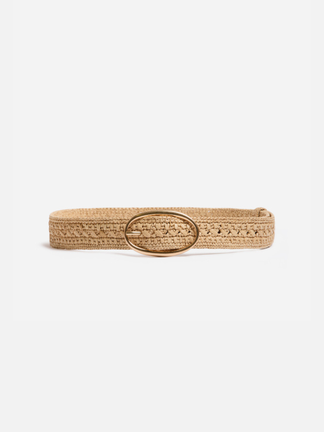 Raffia Belt - Natural