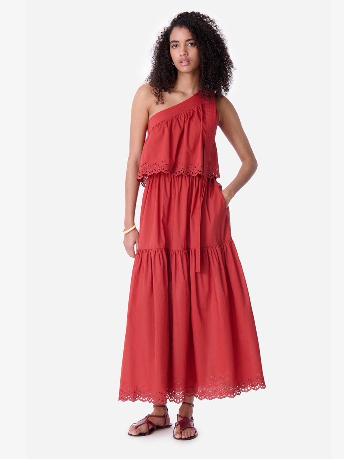 Cora Embroidered Dress