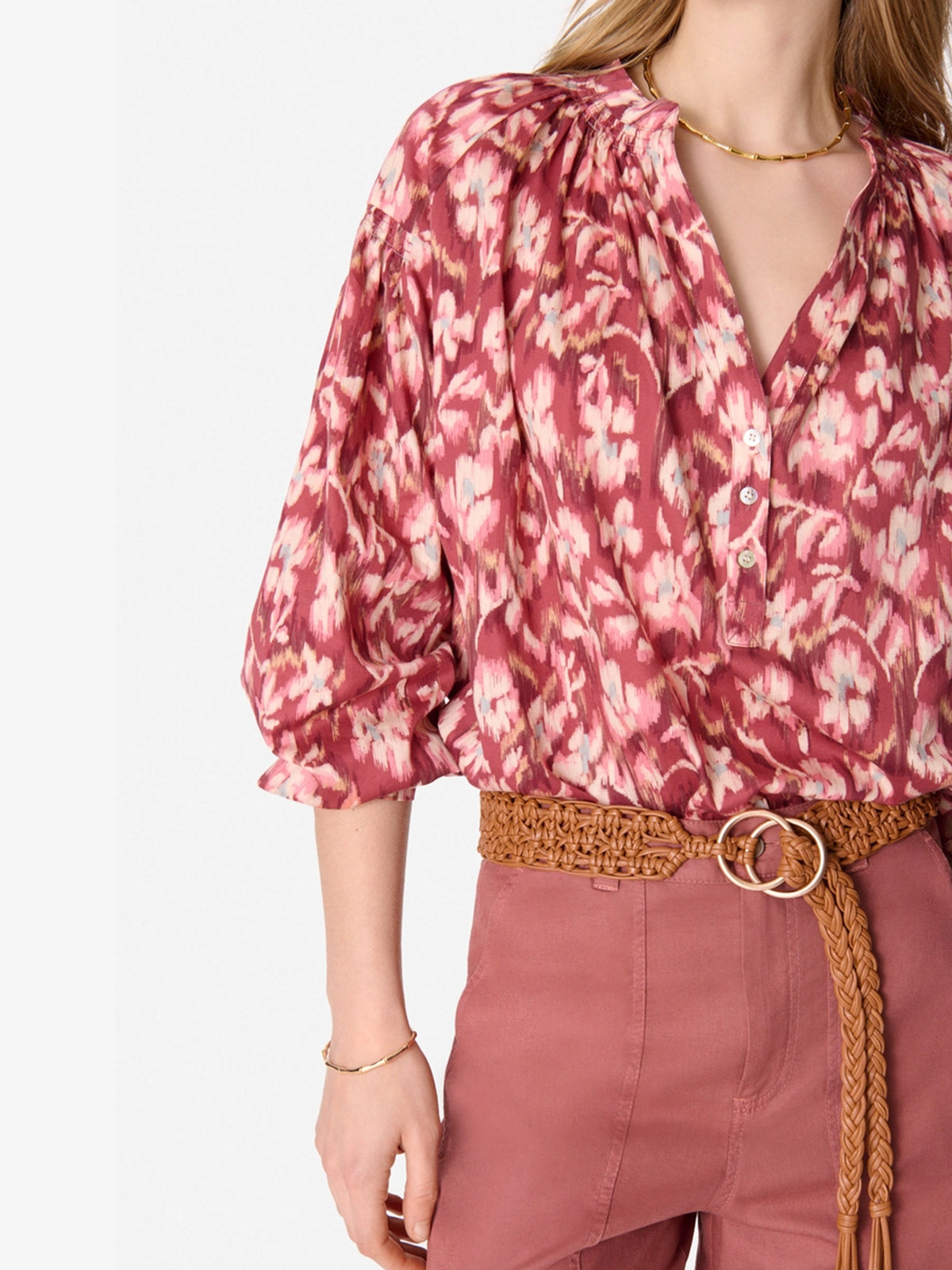 Nipoa Floral Blouse