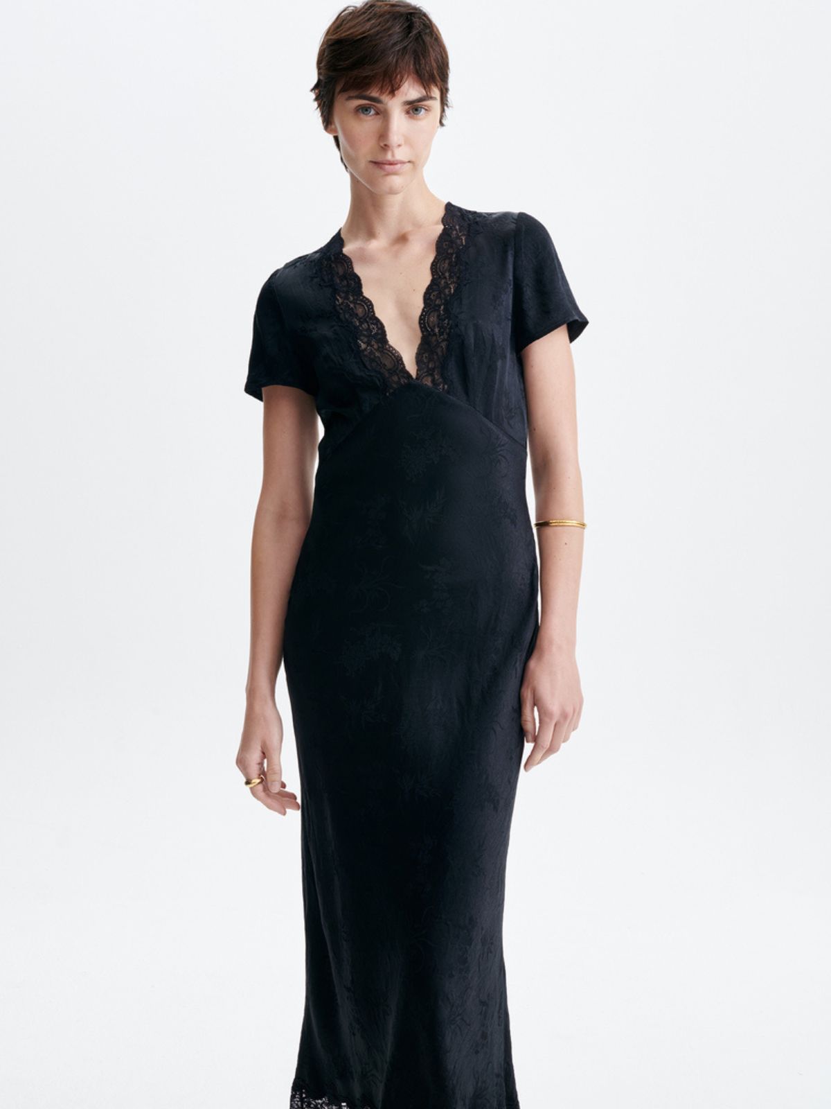 Hollie Lace Dress - Black