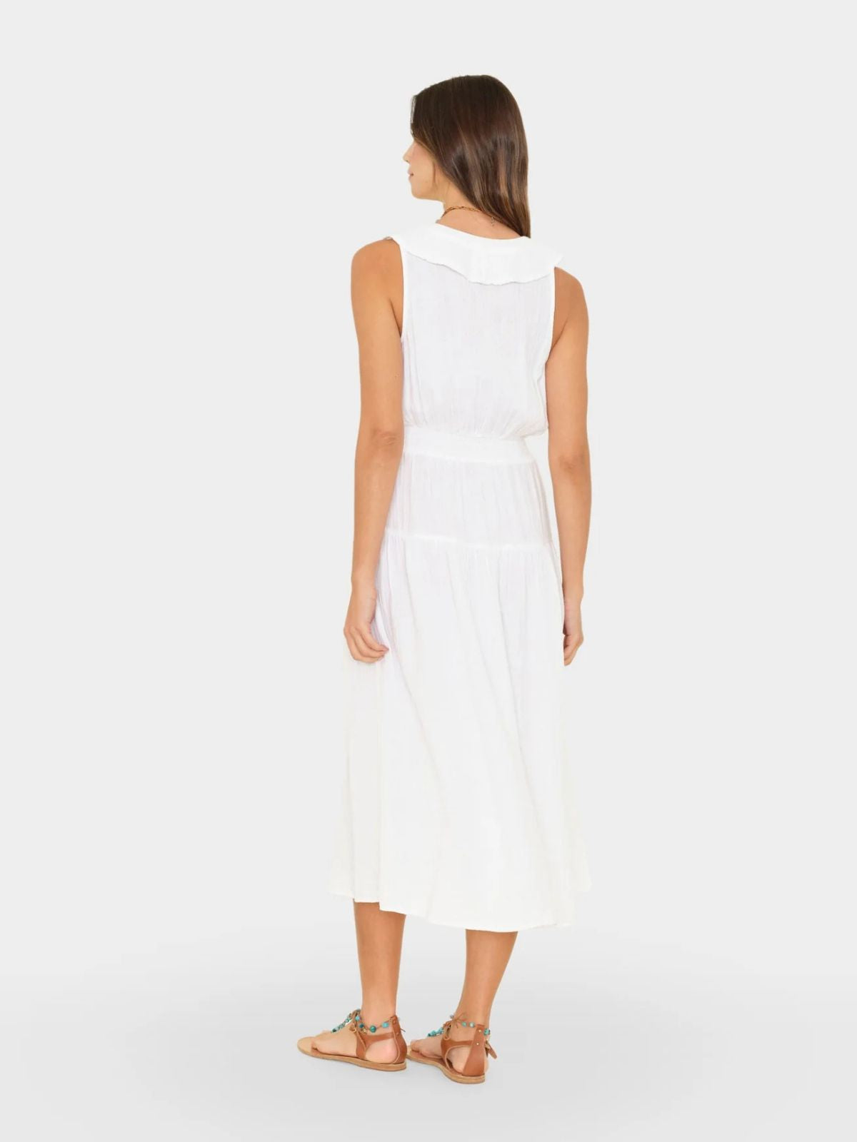 Iris Fashion - XIRENA - Desa dress - White