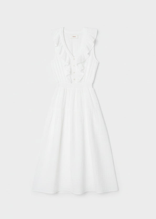Iris Fashion - XIRENA - Desa dress - White