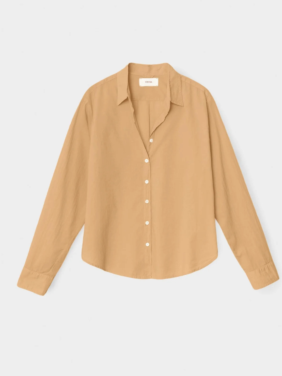 Bowie Poplin Shirt - Tobacco