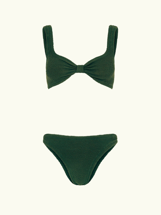 Bonnie Metallic Crinkle Bikini